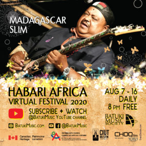 Habari Africa Virtual Festival 2020 : Madagascar Slim