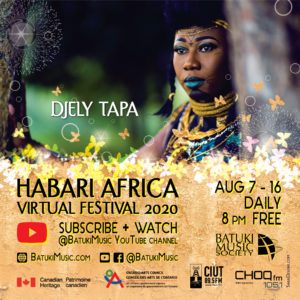 Habari Africa Virtual Festival 2020 : Djely Tapa