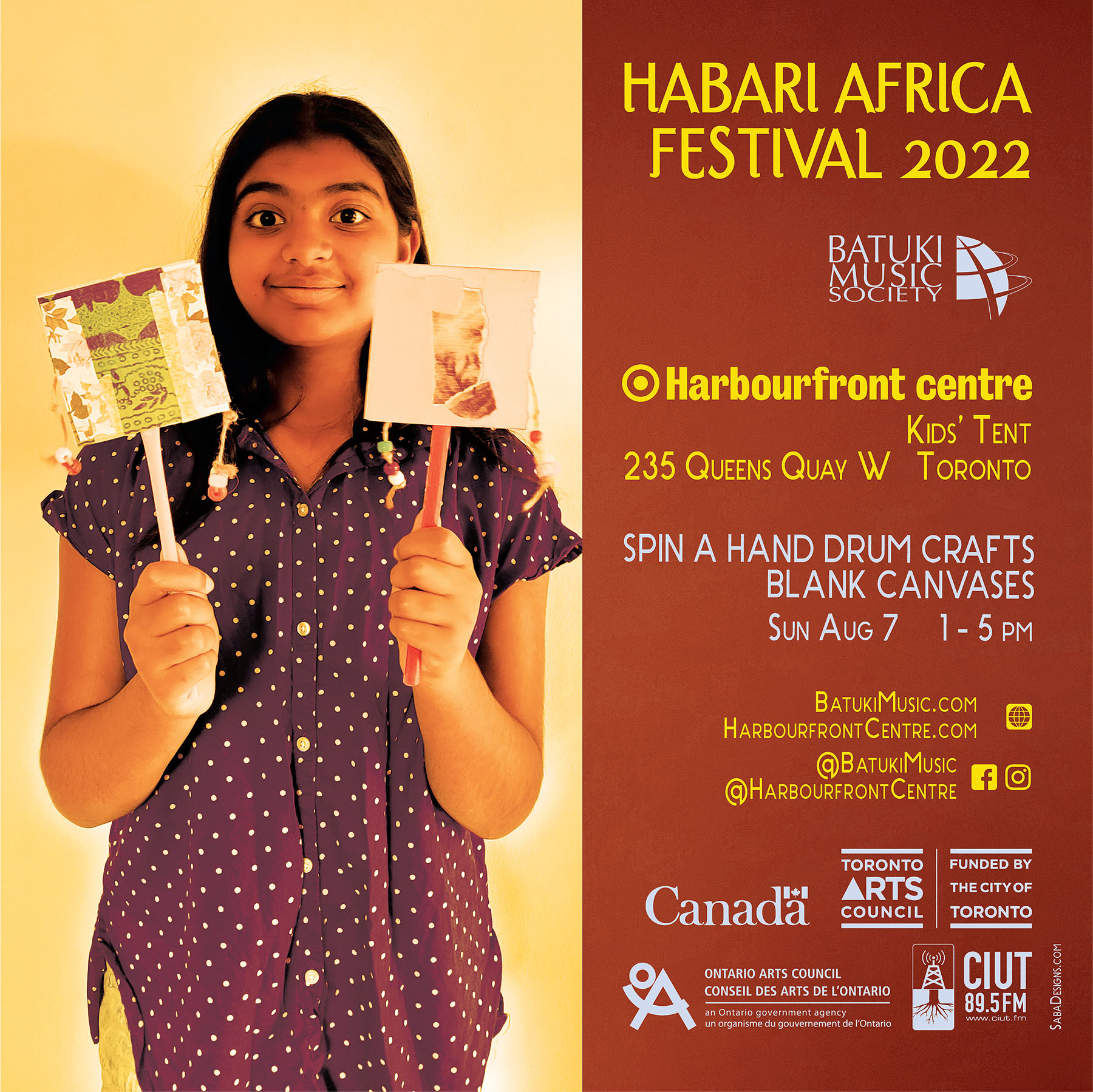 Habari Africa Live Festival 2022 by Batuki Music Society Blank Canvas
