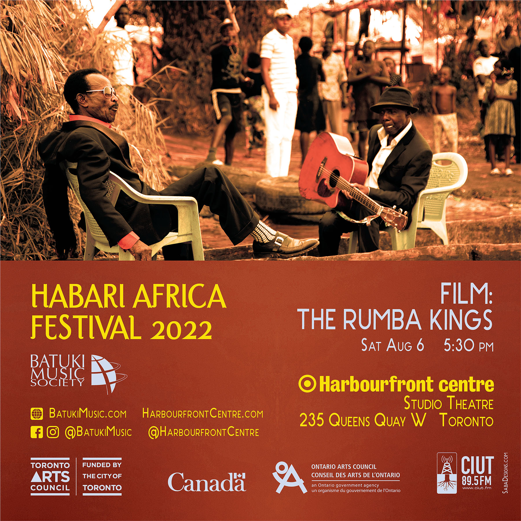 Habari Africa Live Festival 2022 by Batuki Music Society rumba kings