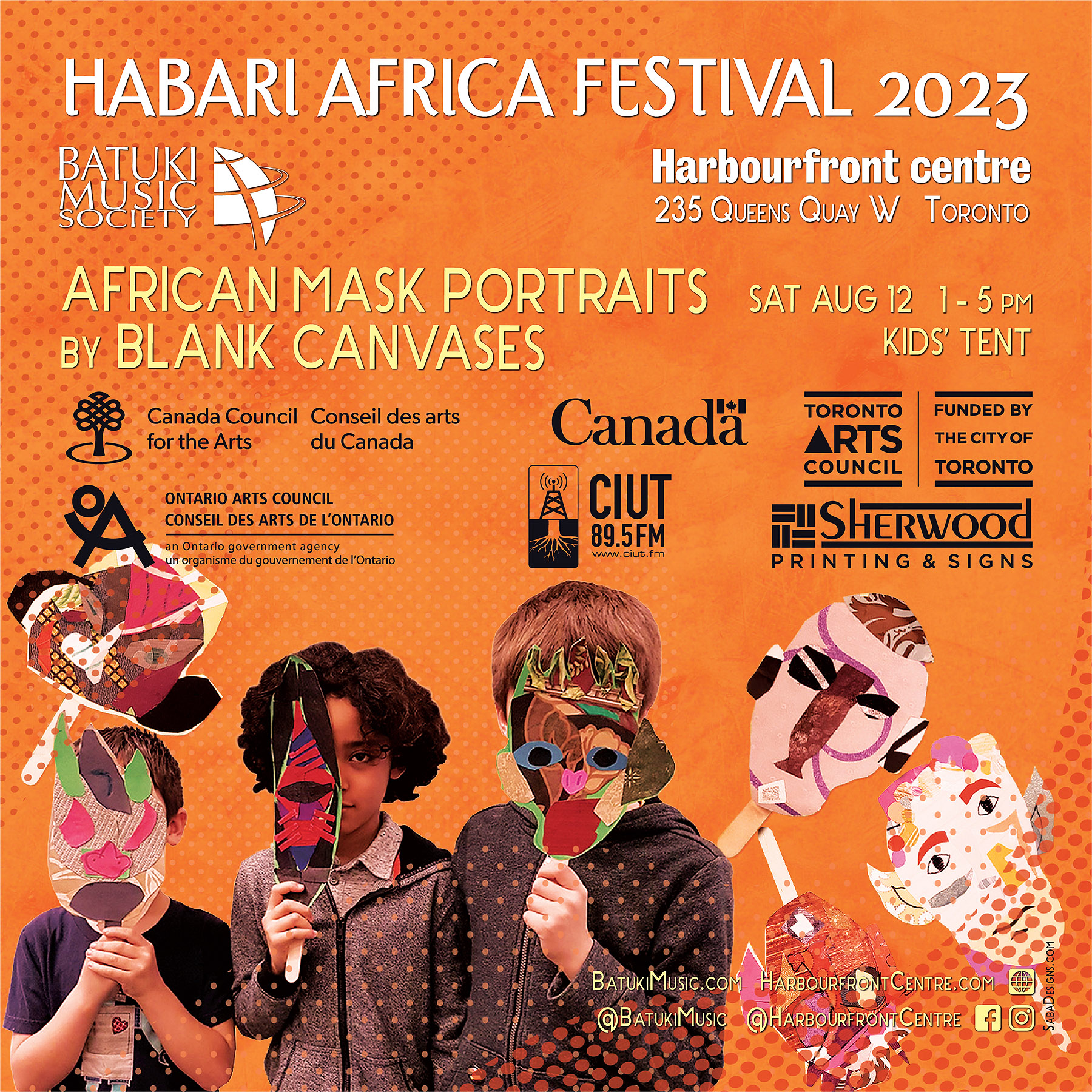 Habari Africa Live Festival 2023 by Batuki Music Society Blank Canvases