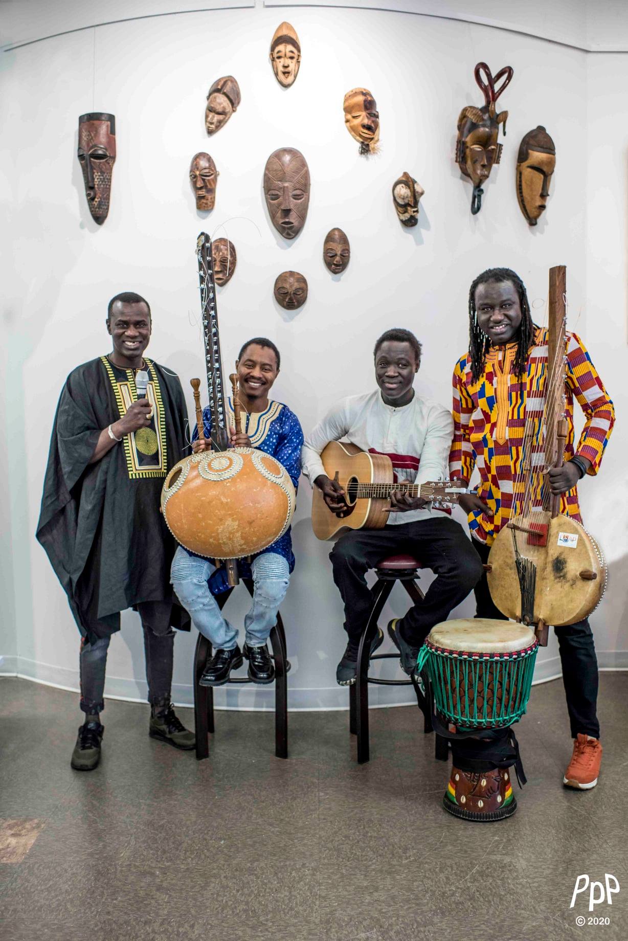 batuki music society toronto ontario canada africa african art culture artists nadine mcnulty otimoi oyemu habari concert alliance francaise coup de coeur senegal kora sadio cissoko djeli mori seydina ndiaye assane seck