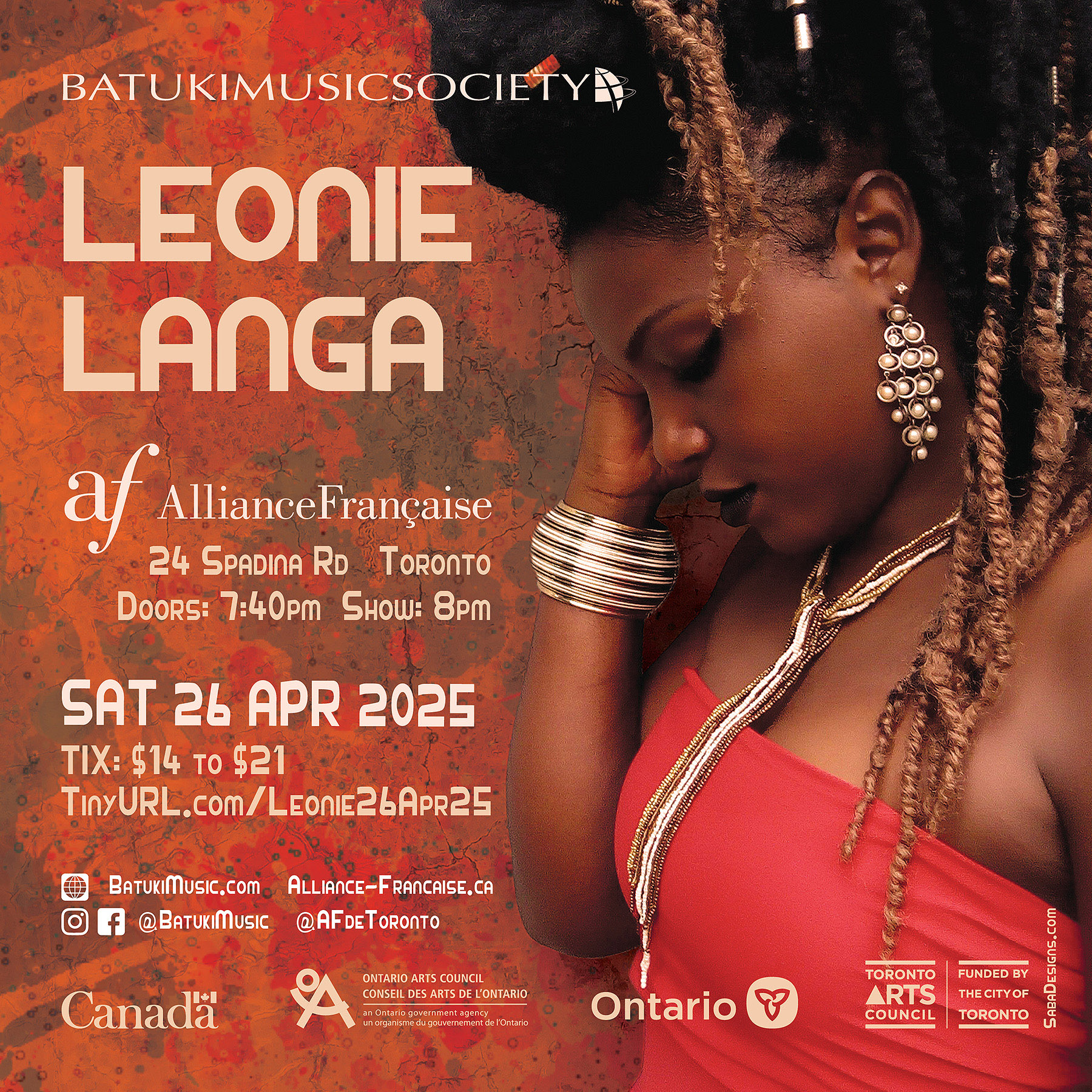 batuki music society toronto ontario canada africa african art culture artists nadine mcnulty otimoi oyemu habari concert alliance francaise leonie langa