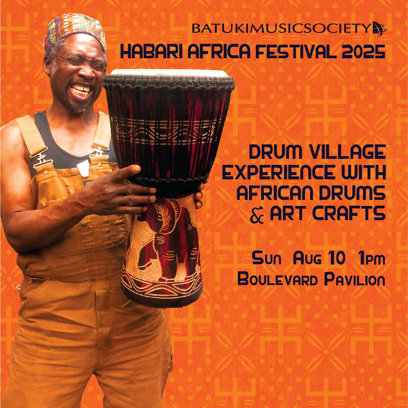 Habari Africa Live Festival 2025 by Batuki Music Society African Drums And Art Crafts Saikou Saho
