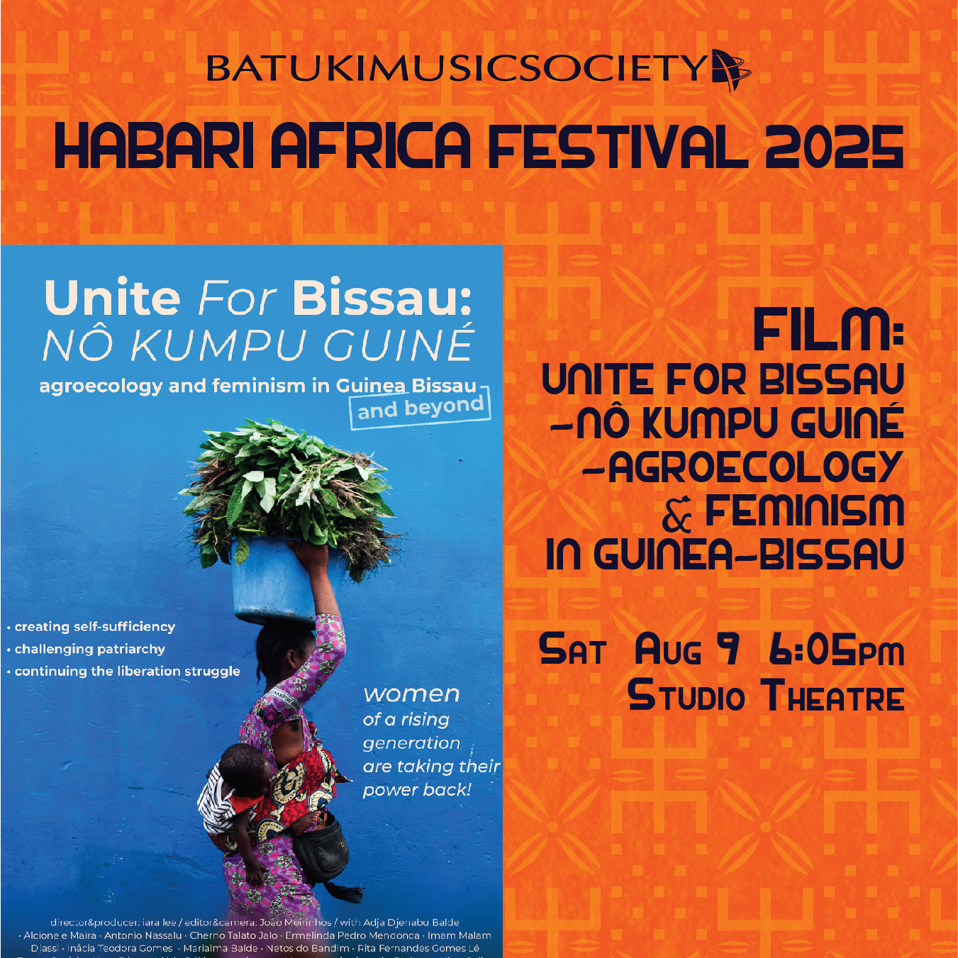 Habari Africa Live Festival 2025 by Batuki Music Society Film Unite for Bissau