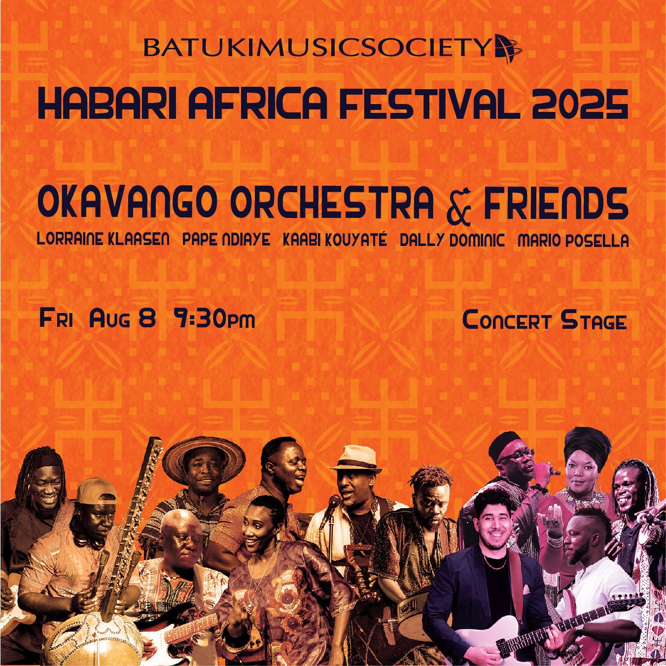 Habari Africa Live Festival 2025 by Batuki Music Society Okavango Orchestra
