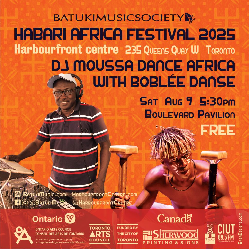 Habari Africa Live Festival 2025 by Batuki Music Society DJ Moussa Boblee Danse Cirque
