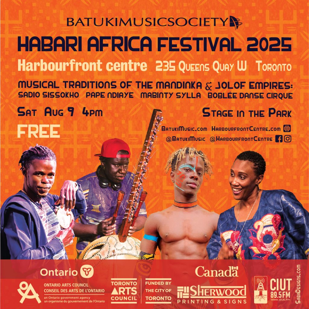 Habari Africa Live Festival 2025 by Batuki Music Society Mandinka Jolof Pape Ndiaye Sadio Sissokho Boblee Danse Cirque Mabinty Sylla