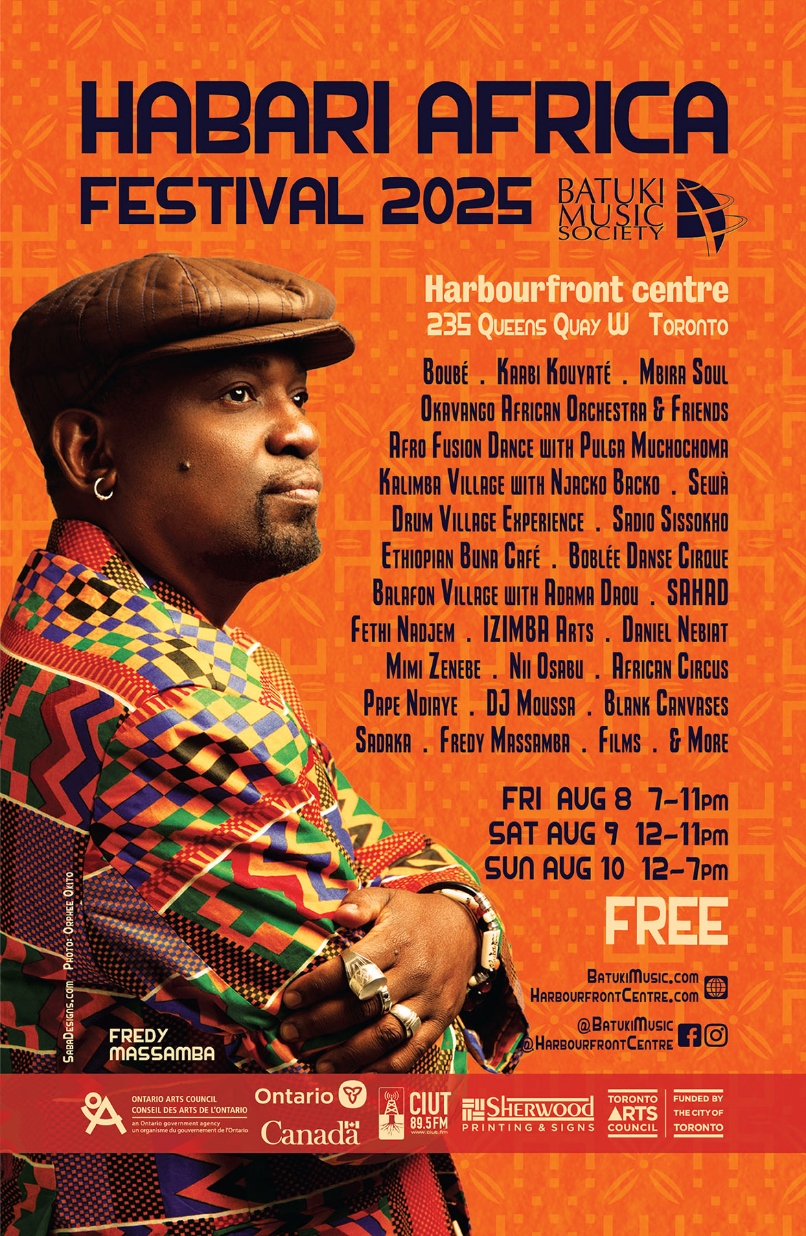Habari Africa Live Festival 2025 by Batuki Music Society Fredy Massamba