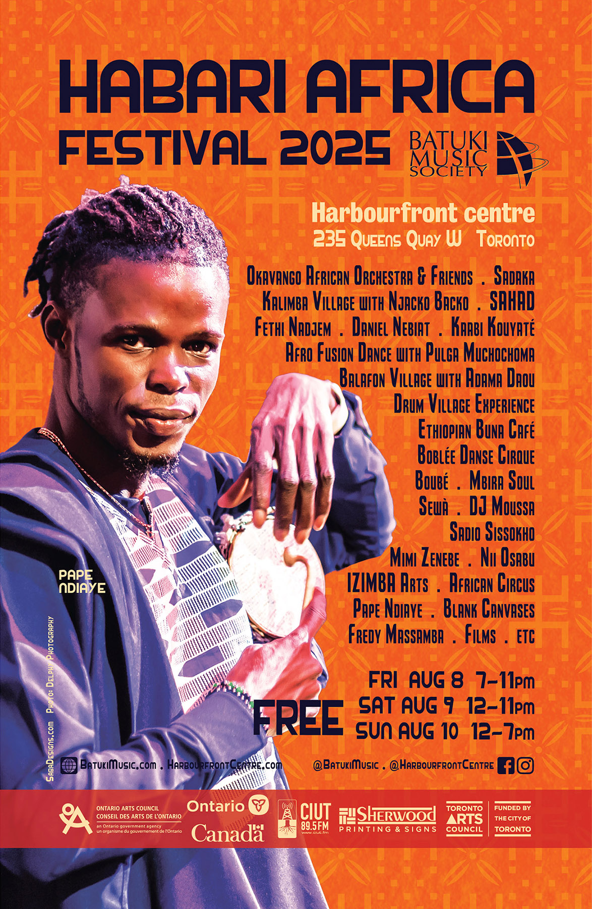 Habari Africa Live Festival 2025 by Batuki Music Society Pape Ndiaye