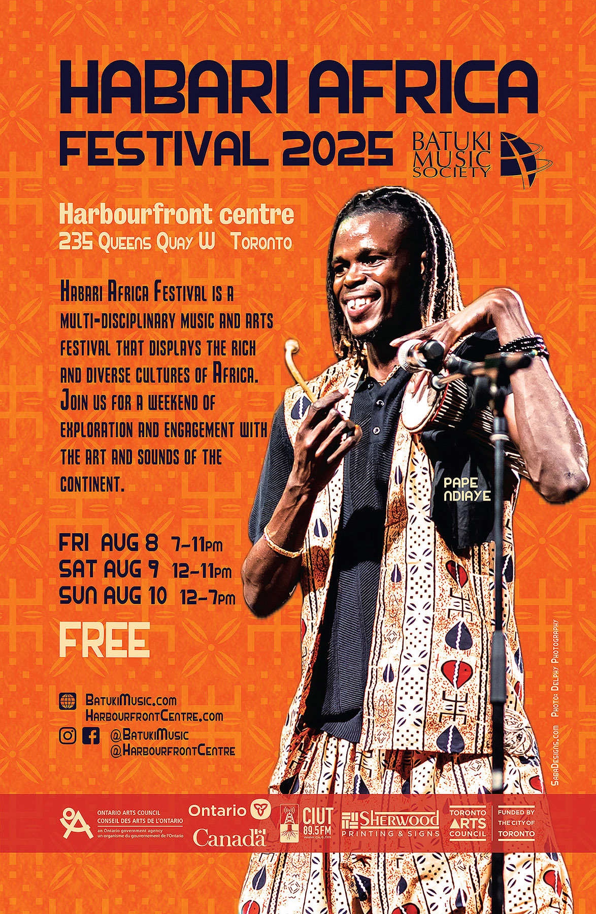 Habari Africa Live Festival 2025 by Batuki Music Society Pape Ndiaye