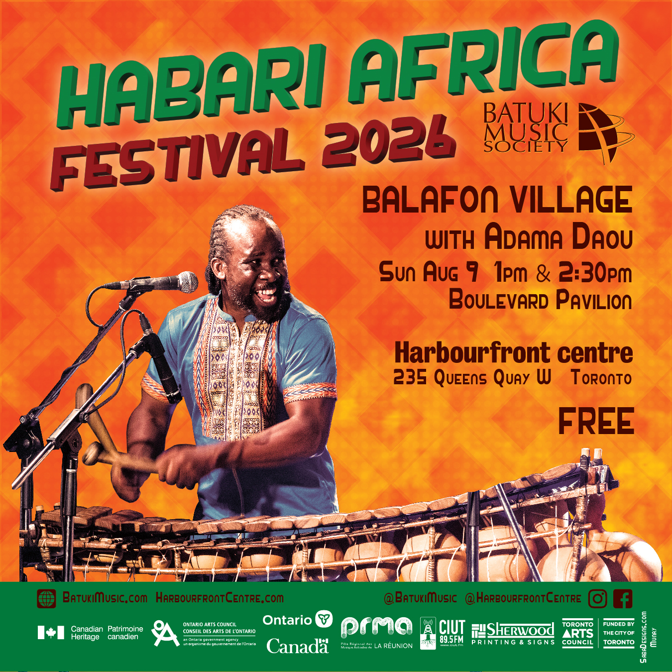 Habari Africa Festival 2026 by Batuki Music Society Balafon Village Adama Daou