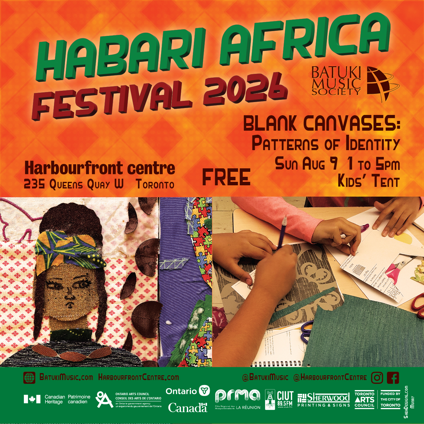 Habari Africa Festival 2026 by Batuki Music Society Blank Canvases