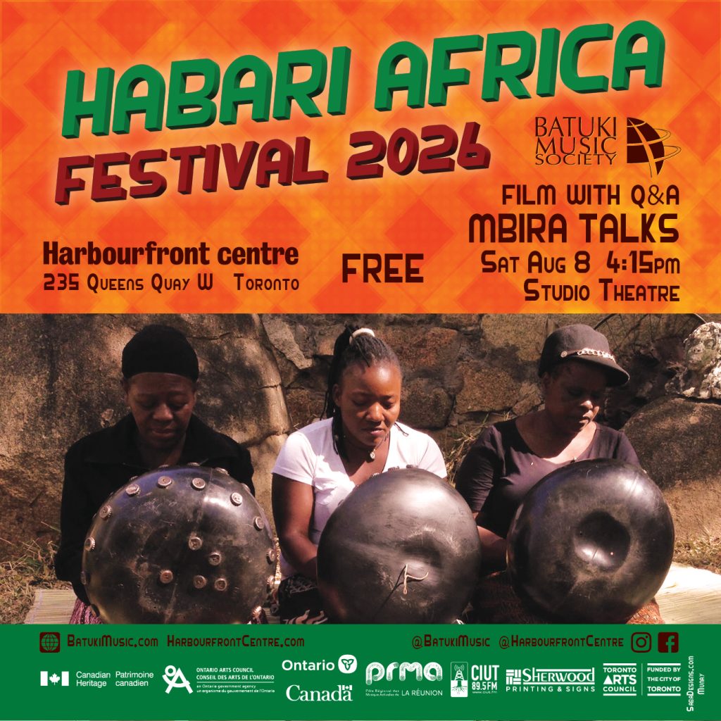 Habari Africa Festival 2026 by Batuki Music Society Film Mbira Talks