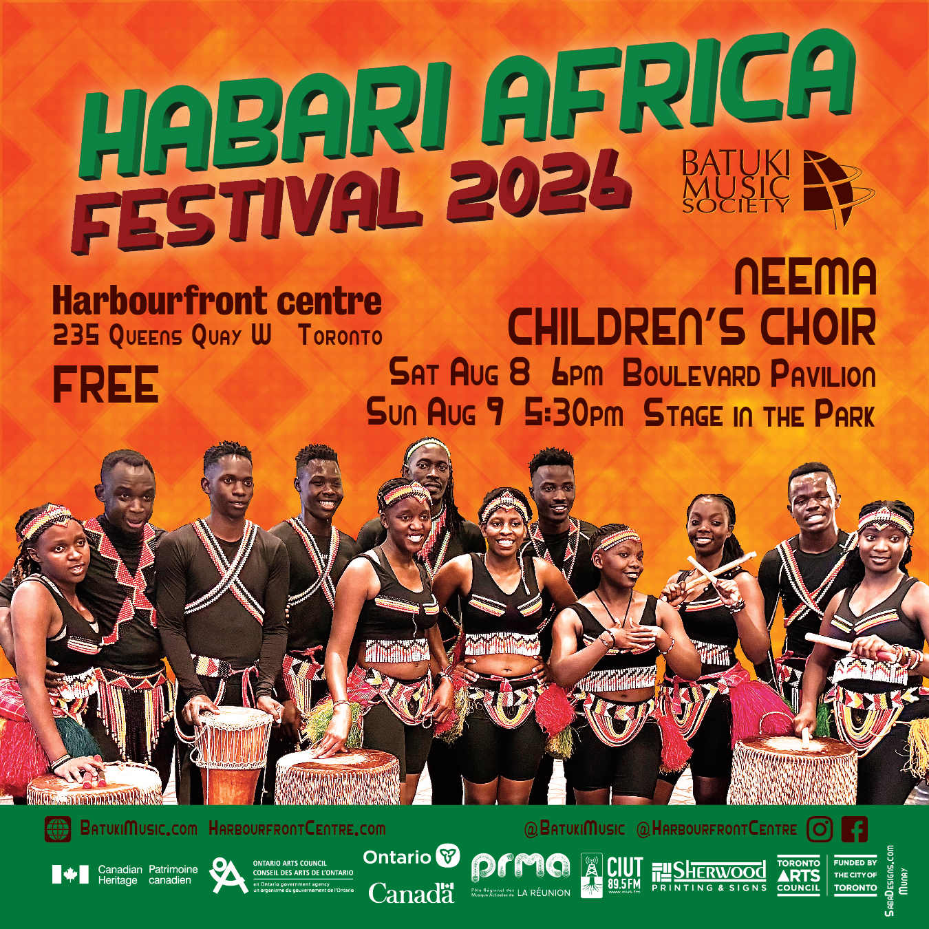 Habari Africa Festival 2026 by Batuki Music Society Neema Children's Choir