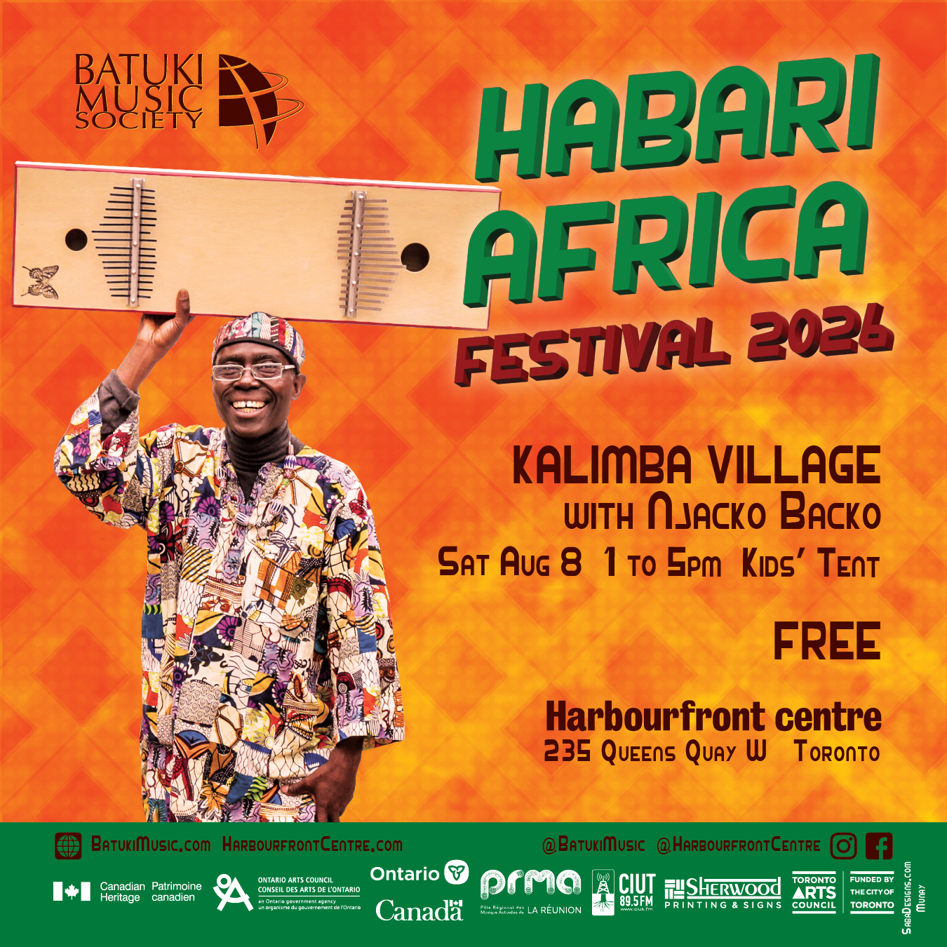 Habari Africa Festival 2026 by Batuki Music Society Njacko Backo Kalimba Village