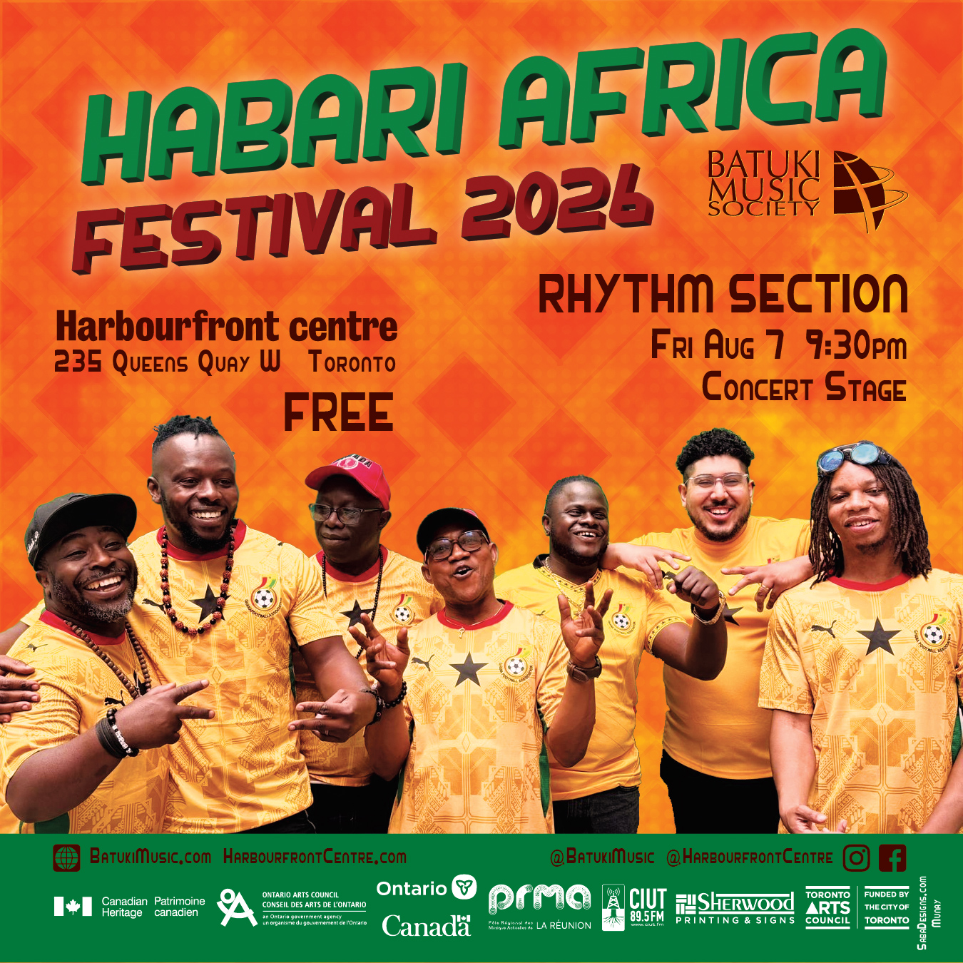 Habari Africa Festival 2026 by Batuki Music Society Rhythm Section