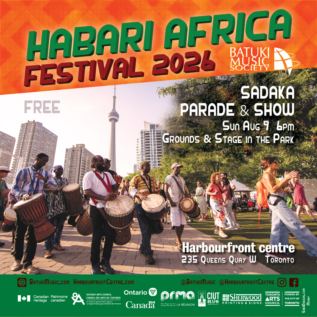 Habari Africa Festival 2026 by Batuki Music Society Sadaka Parade & Show
