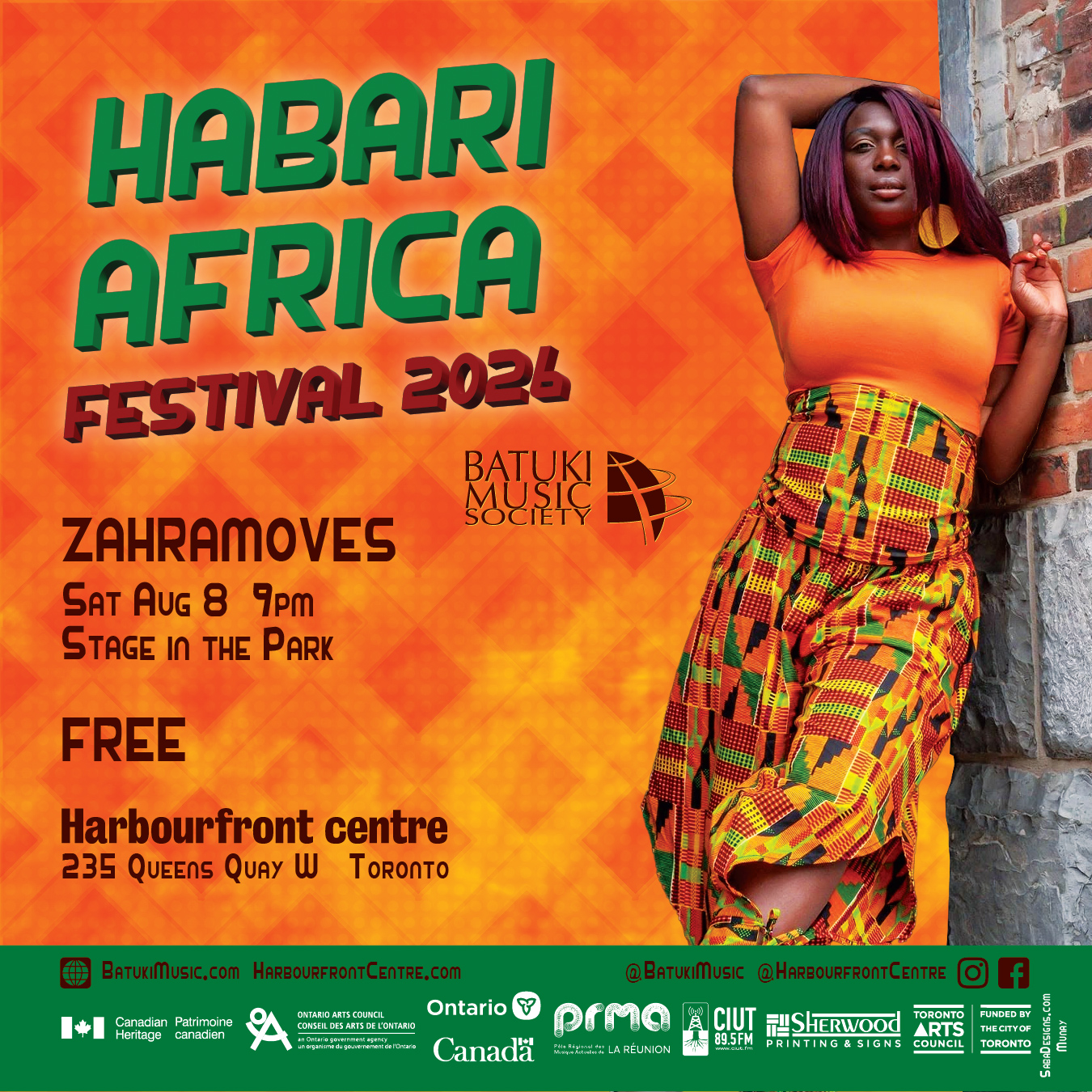 Habari Africa Festival 2026 by Batuki Music Society ZahraMoves